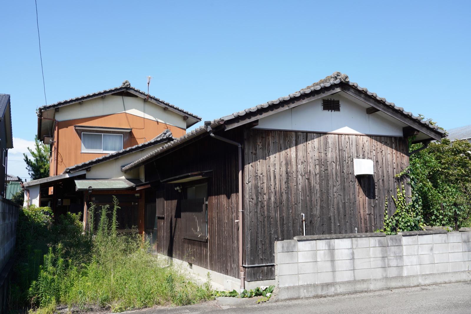 空き家の外観